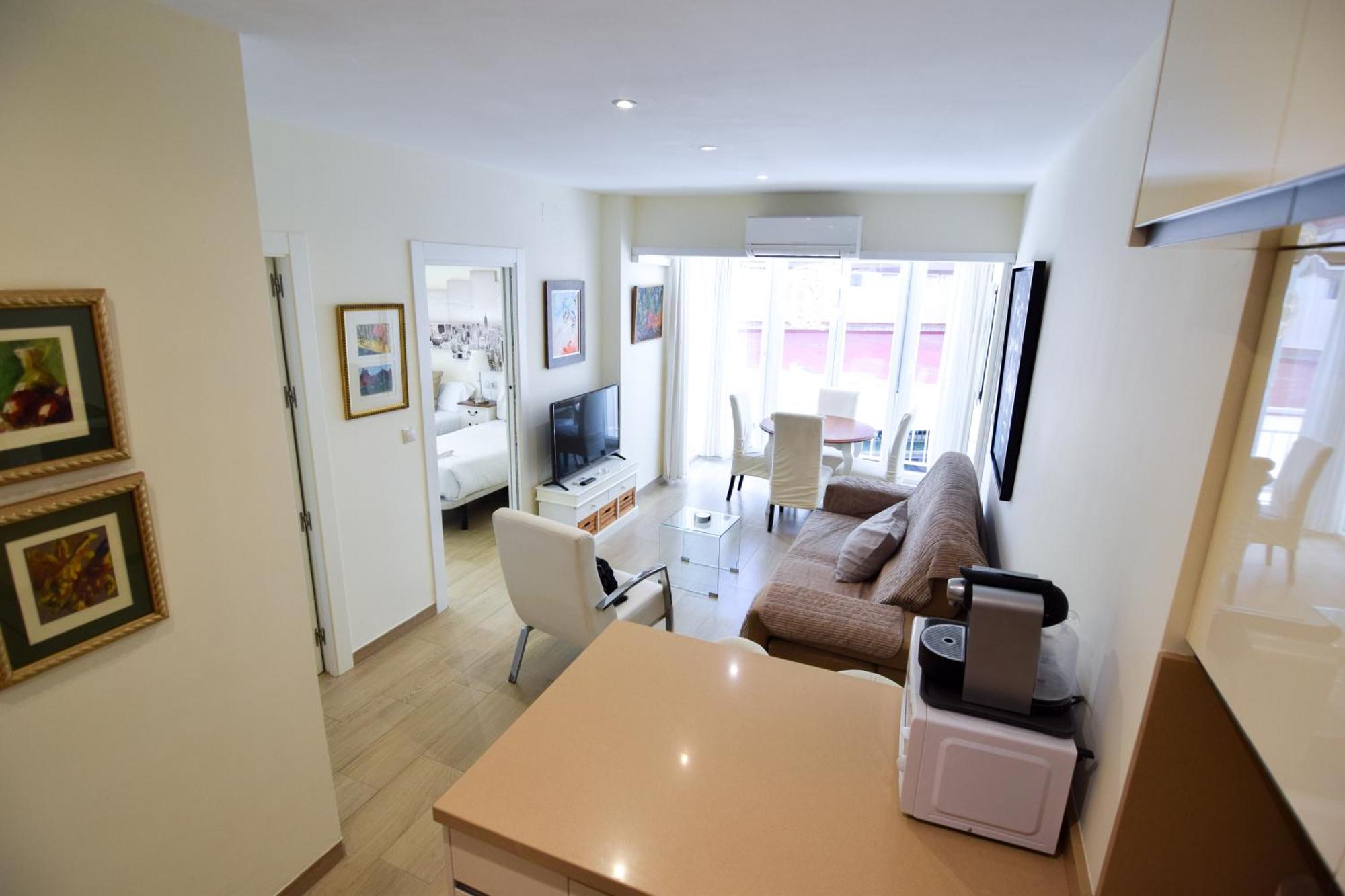 Apartmán Malagueta Beachside Charm Màlaga Exteriér fotografie