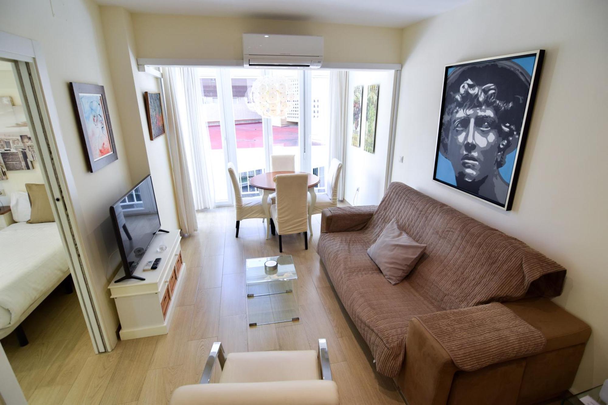 Apartmán Malagueta Beachside Charm Màlaga Exteriér fotografie