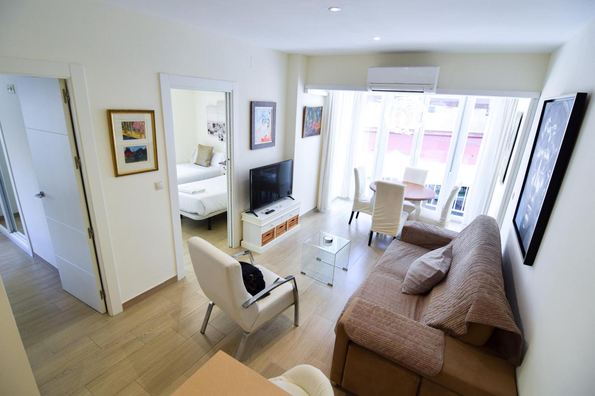 Apartmán Malagueta Beachside Charm Màlaga Exteriér fotografie